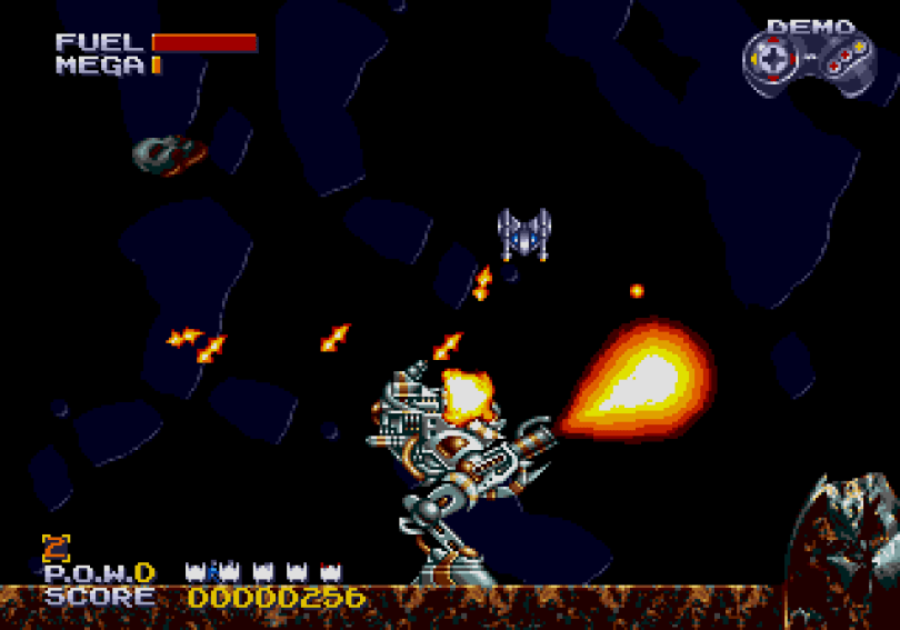 Sub-Terrania Megadrive Genesis