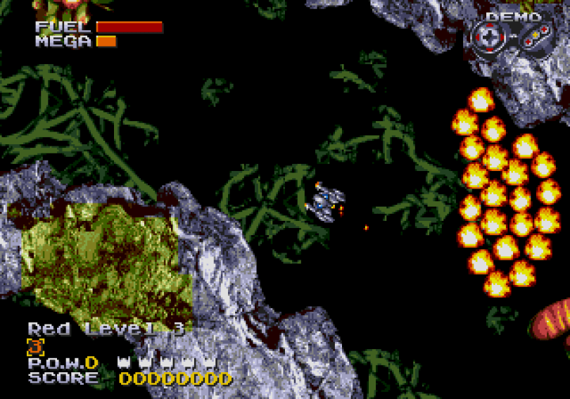 Sub-Terrania Megadrive Genesis