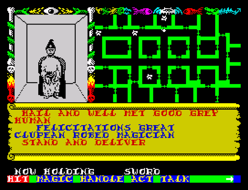 Swords and Sorcery ZX Spectrum