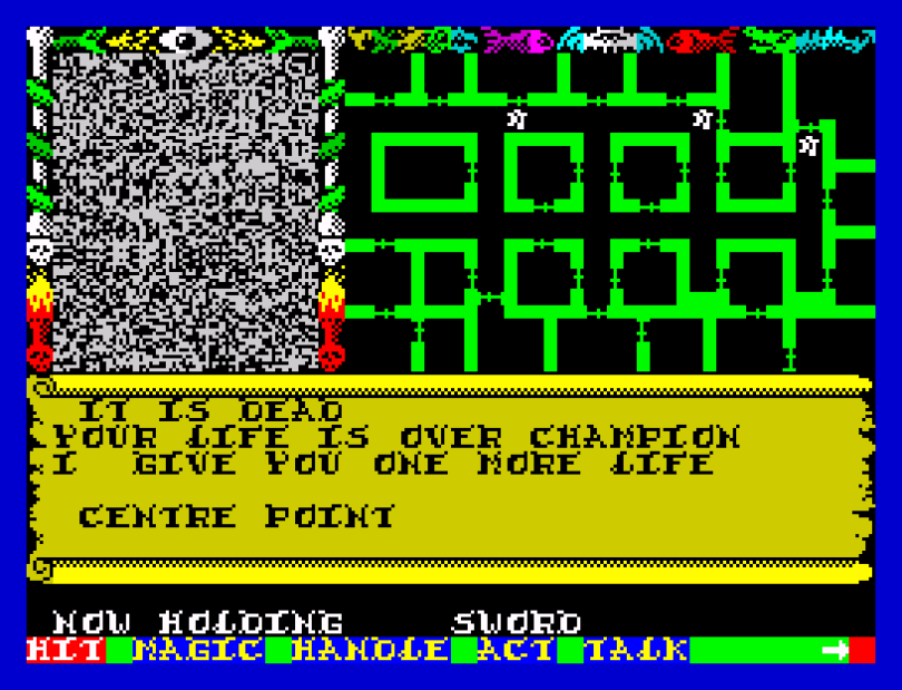 Swords and Sorcery ZX Spectrum