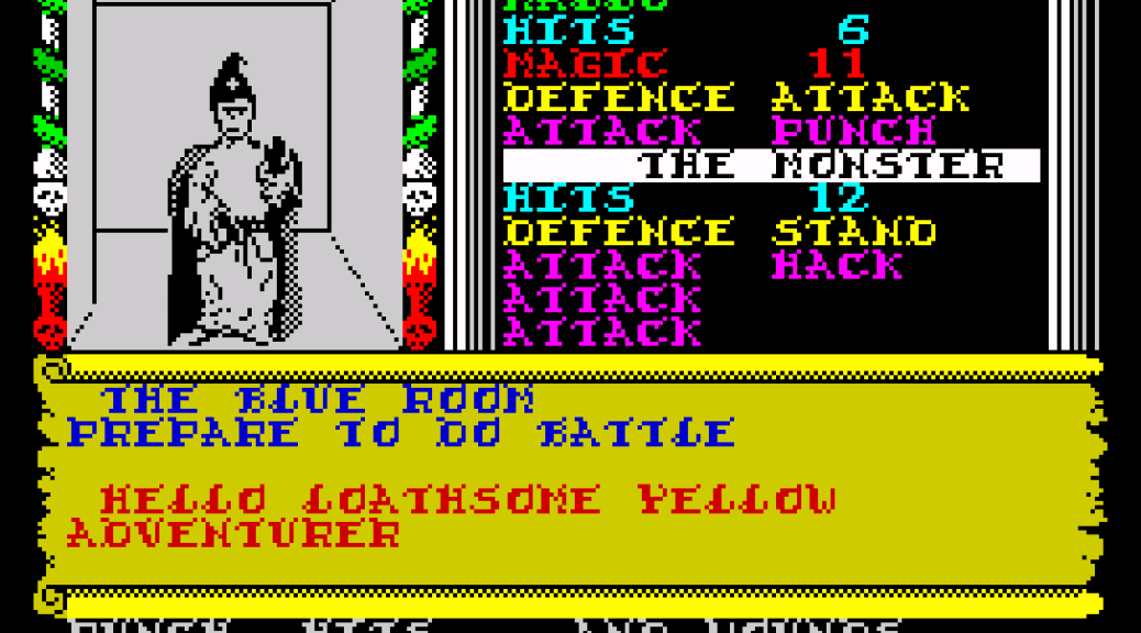 Swords and Sorcery on the ZX Spectrum
