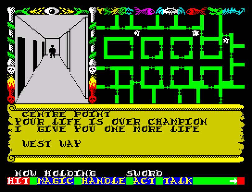 Swords and Sorcery ZX Spectrum