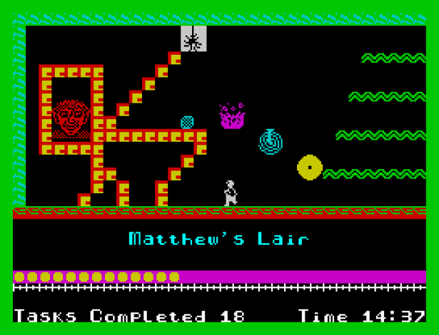 TED Technician Ted, ZX Spectrum | The King of Grabs