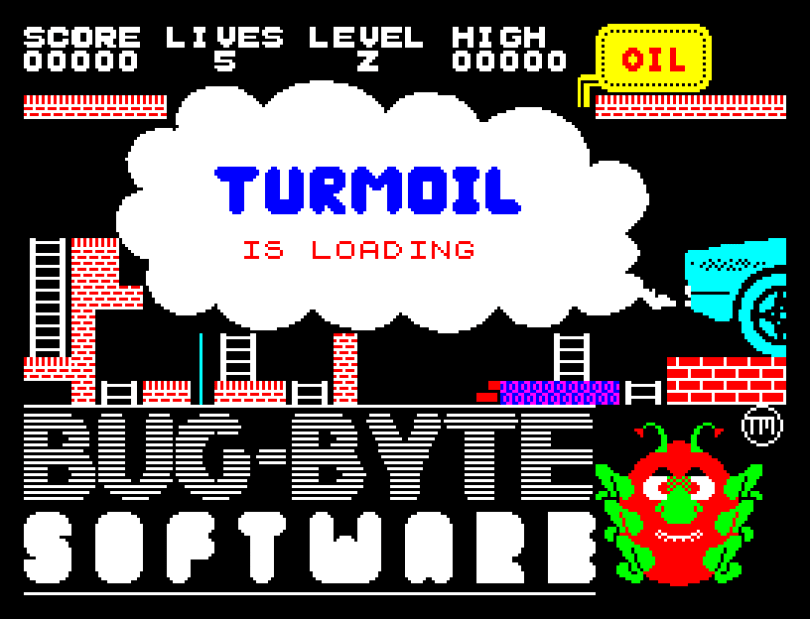 Turmoil by Bug-Byte on the ZX Spectrum