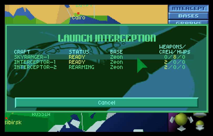 UFO Enemy Unknown aka X-COM UFO Defense on the Amiga