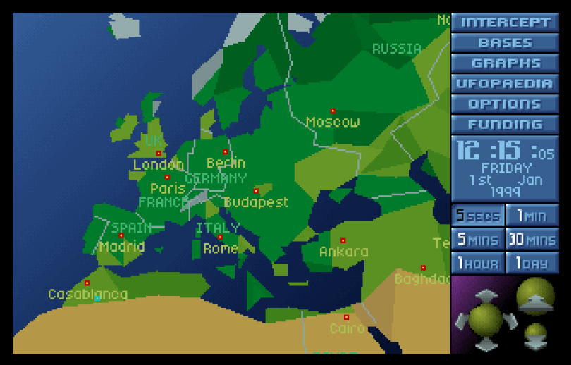 UFO Enemy Unknown aka X-COM UFO Defense on the Amiga