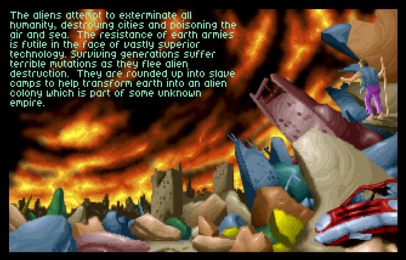 UFO Enemy Unknown aka X-COM UFO Defense on the Amiga