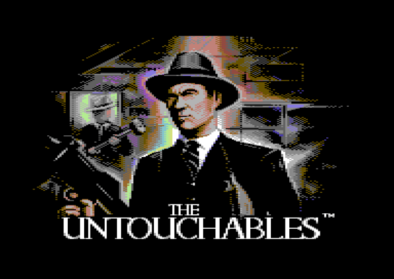 The Untouchables Commodore 64 Loading Screen