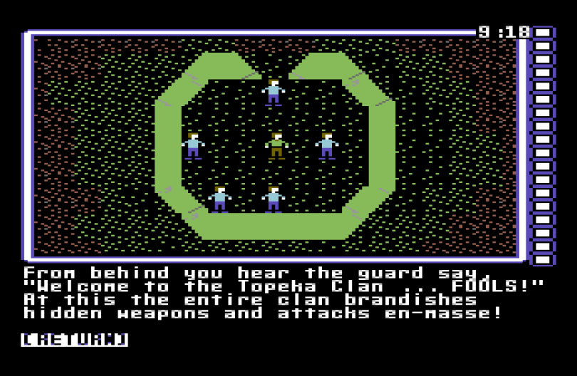 Wasteland on the Commodore 64