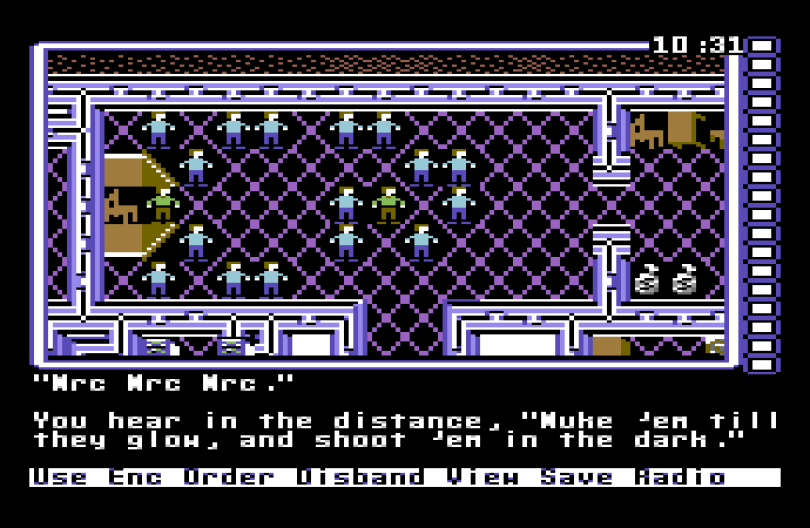 Wasteland on the Commodore 64