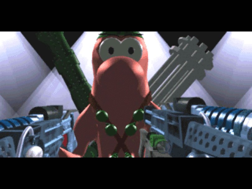 Worms on the PlayStation