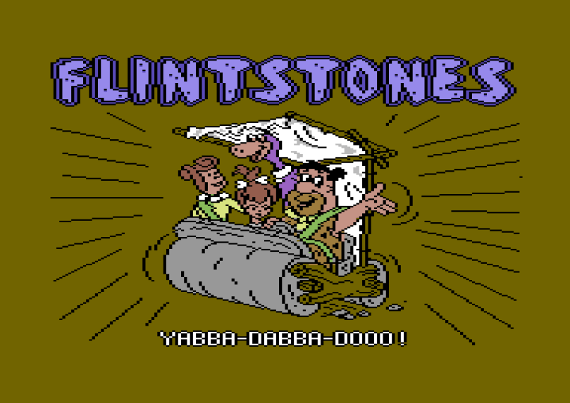 Yabba Dabba Dooo C64 Loading Screen