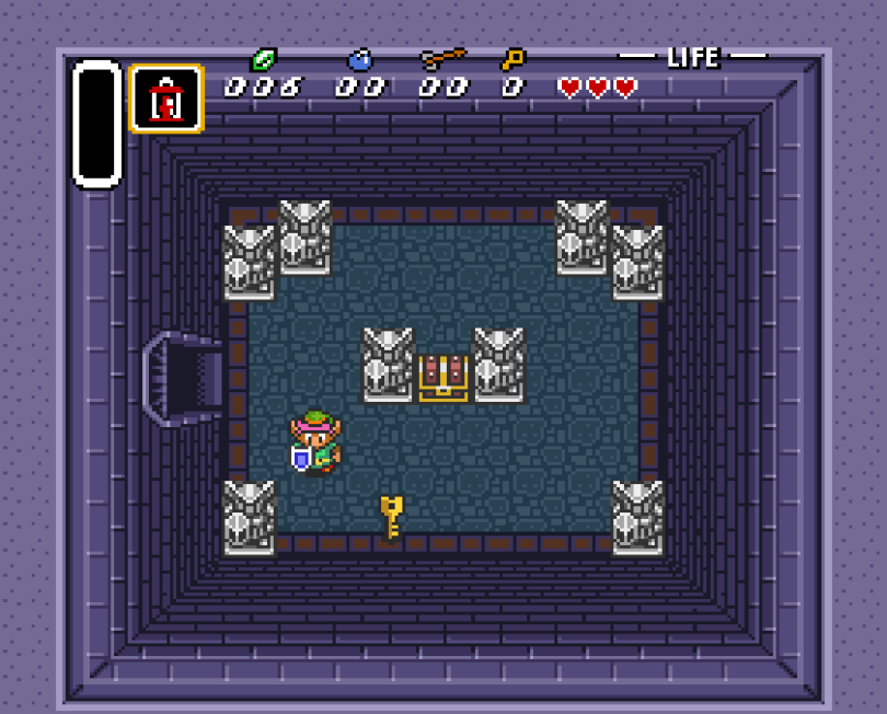 The Legend of Zelda: A Link To The Past on the Super Nintendo