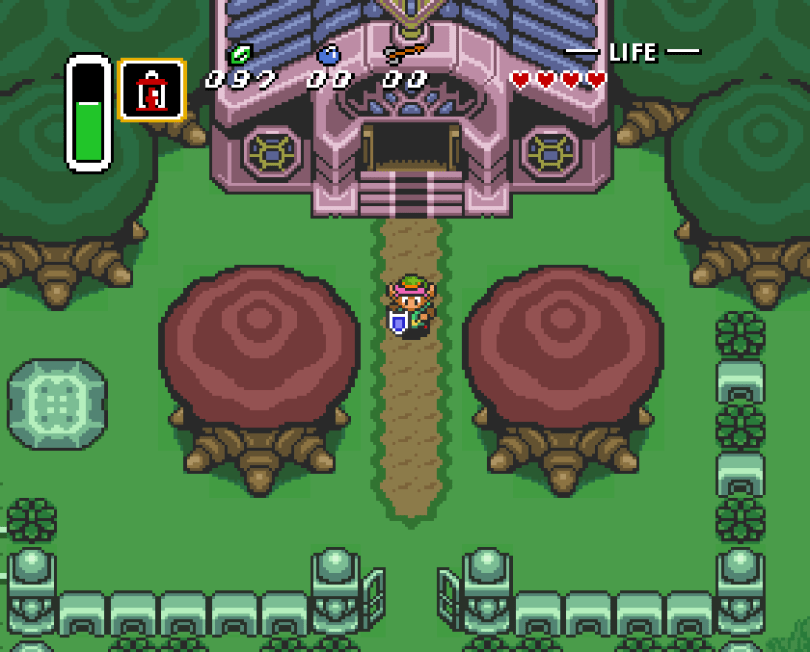 The Legend of Zelda: A Link To The Past on the Super Nintendo