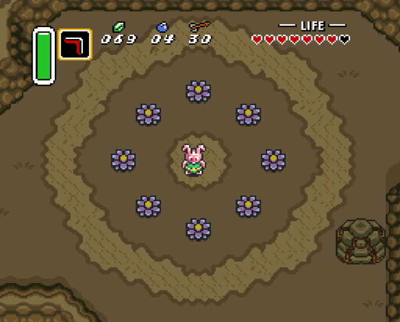 The Legend of Zelda: A Link To The Past on the Super Nintendo