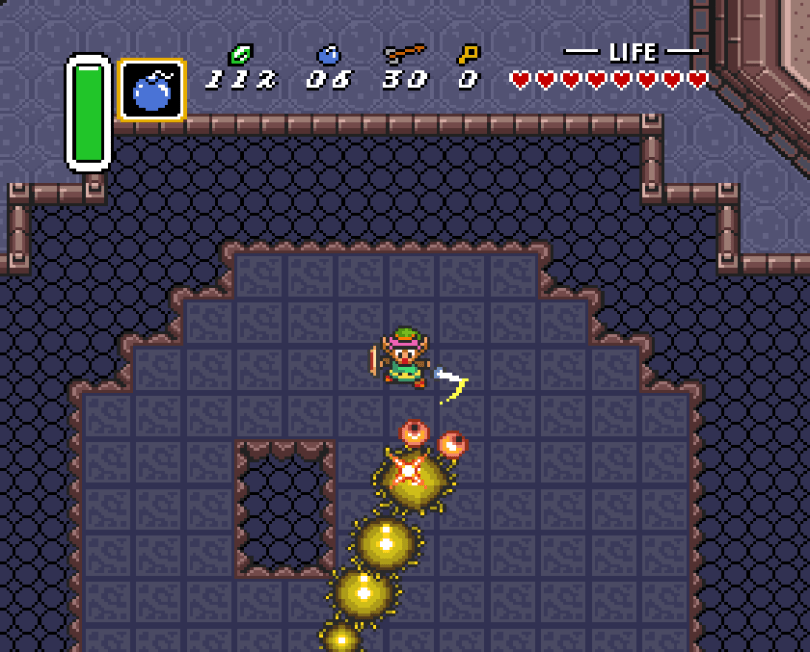 The Legend of Zelda: A Link To The Past on the Super Nintendo