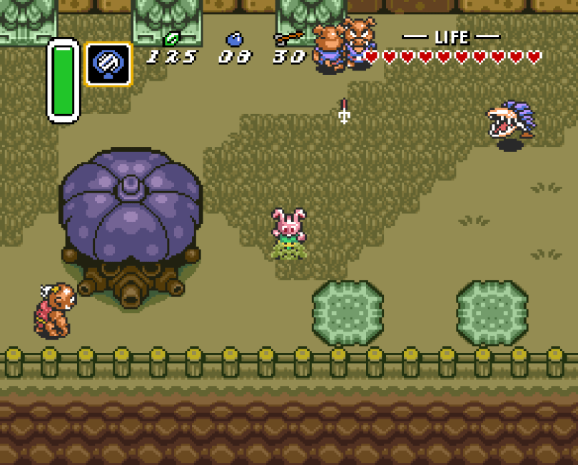 The Legend of Zelda: A Link To The Past on the Super Nintendo