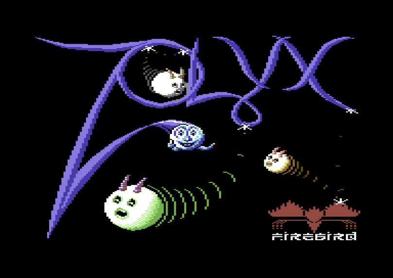 Zolyx Commodore 64 Loading Screen