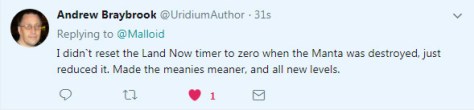 Tweet from Andrew Braybrook