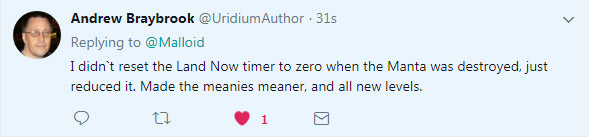 Tweet from Andrew Braybrook