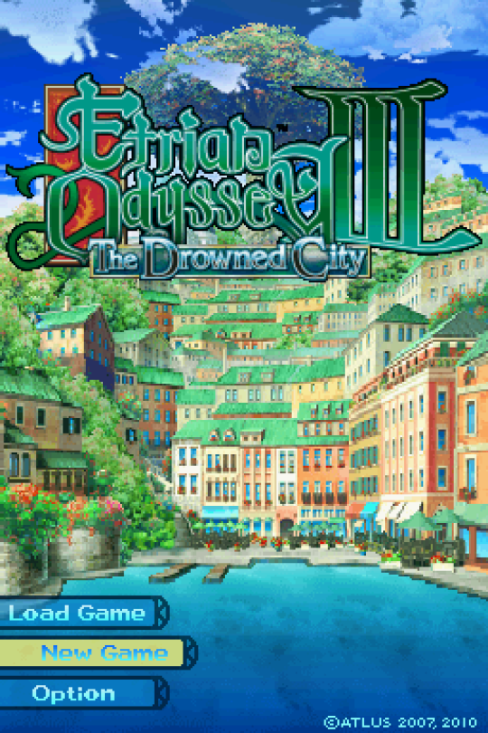 Etrian Odyssey III - Nintendo DS 001