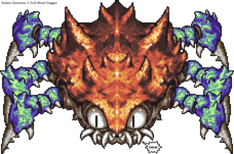 Seiken Densetsu 3 Bosses 01 - Full Metal Hagger