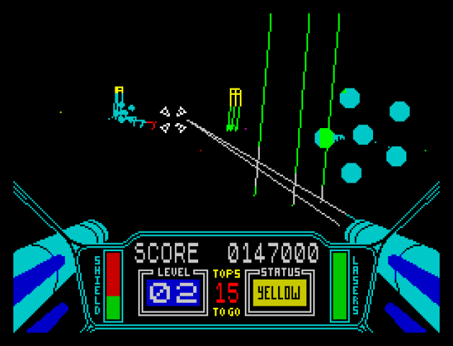 Starstrike 3D, ZX Spectrum | The King of Grabs