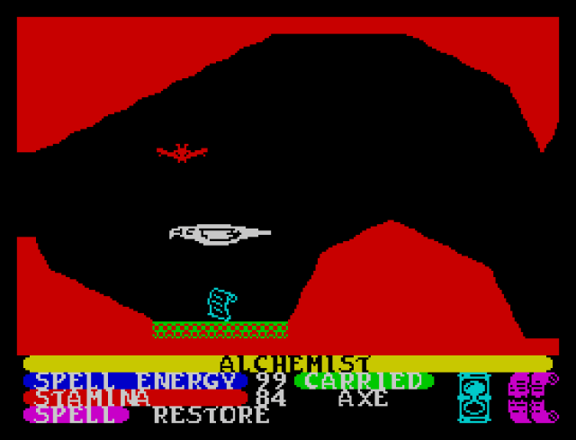 Alchemist, ZX Spectrum | The King of Grabs