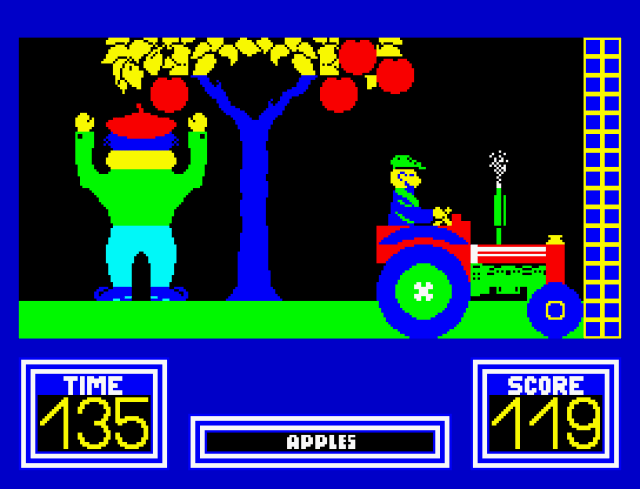 Benny Hill's Madcap Chase ZX Spectrum 23 | The King of Grabs