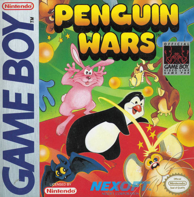 Penguin Wars Game Boy Cover