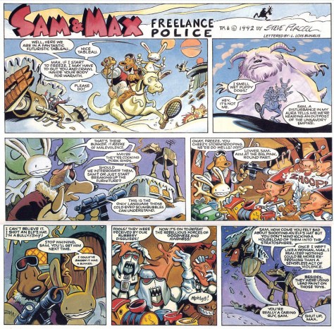 Sam & Max - Freelance Police - versus the Empire.