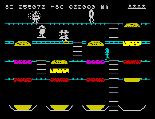 Mr. Wimpy, ZX Spectrum | The King of Grabs