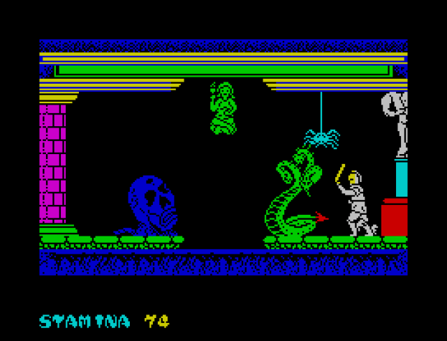 Gift From The Gods, ZX Spectrum | The King of Grabs