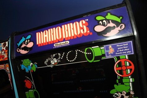 Mario Bros arcade decals