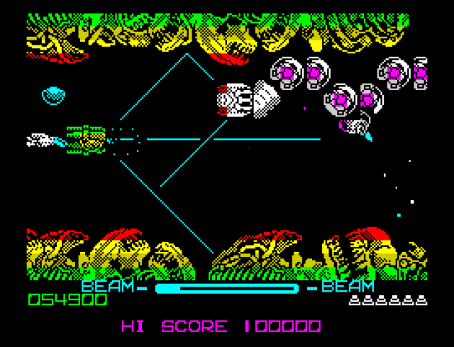 R-Type ZX Spectrum 027 | The King of Grabs