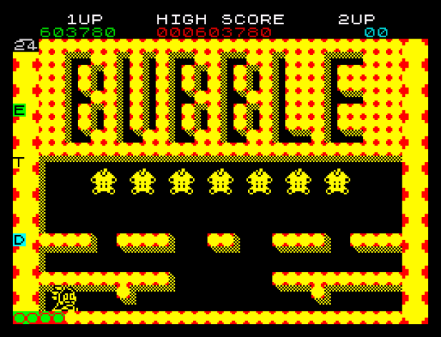 Bubble Bobble ZX Spectrum 080 | The King of Grabs