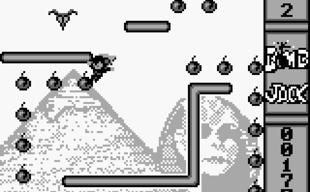 Bomb Jack, Game Boy The King of Grabs