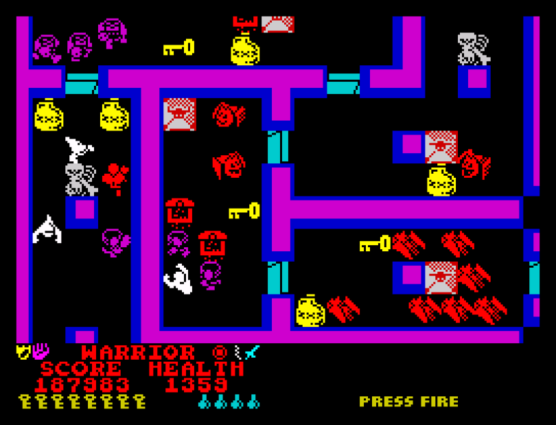 Gauntlet ZX Spectrum 130 | The King of Grabs