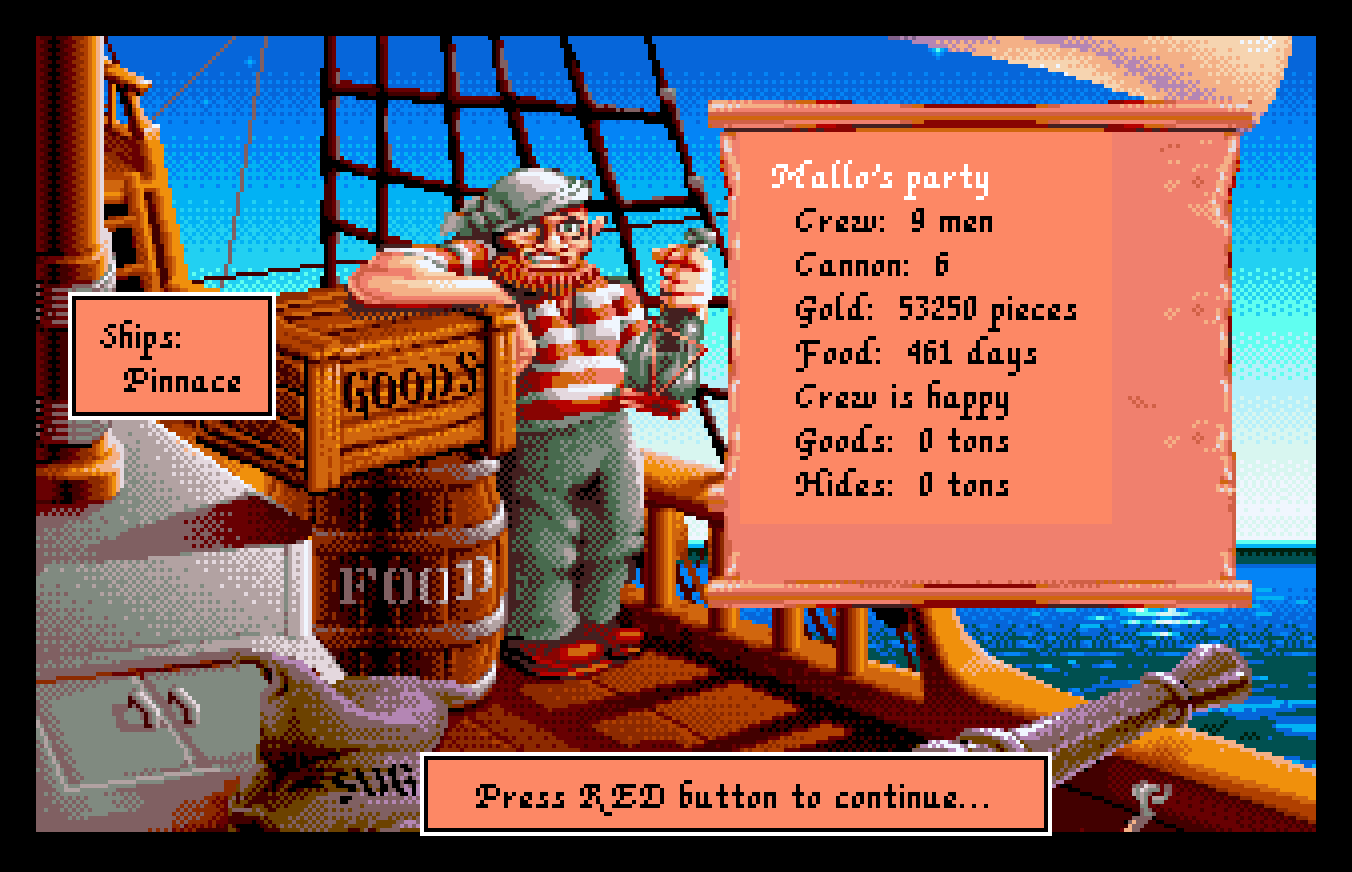 Pirates Gold Amiga CD32 090 | The King of Grabs