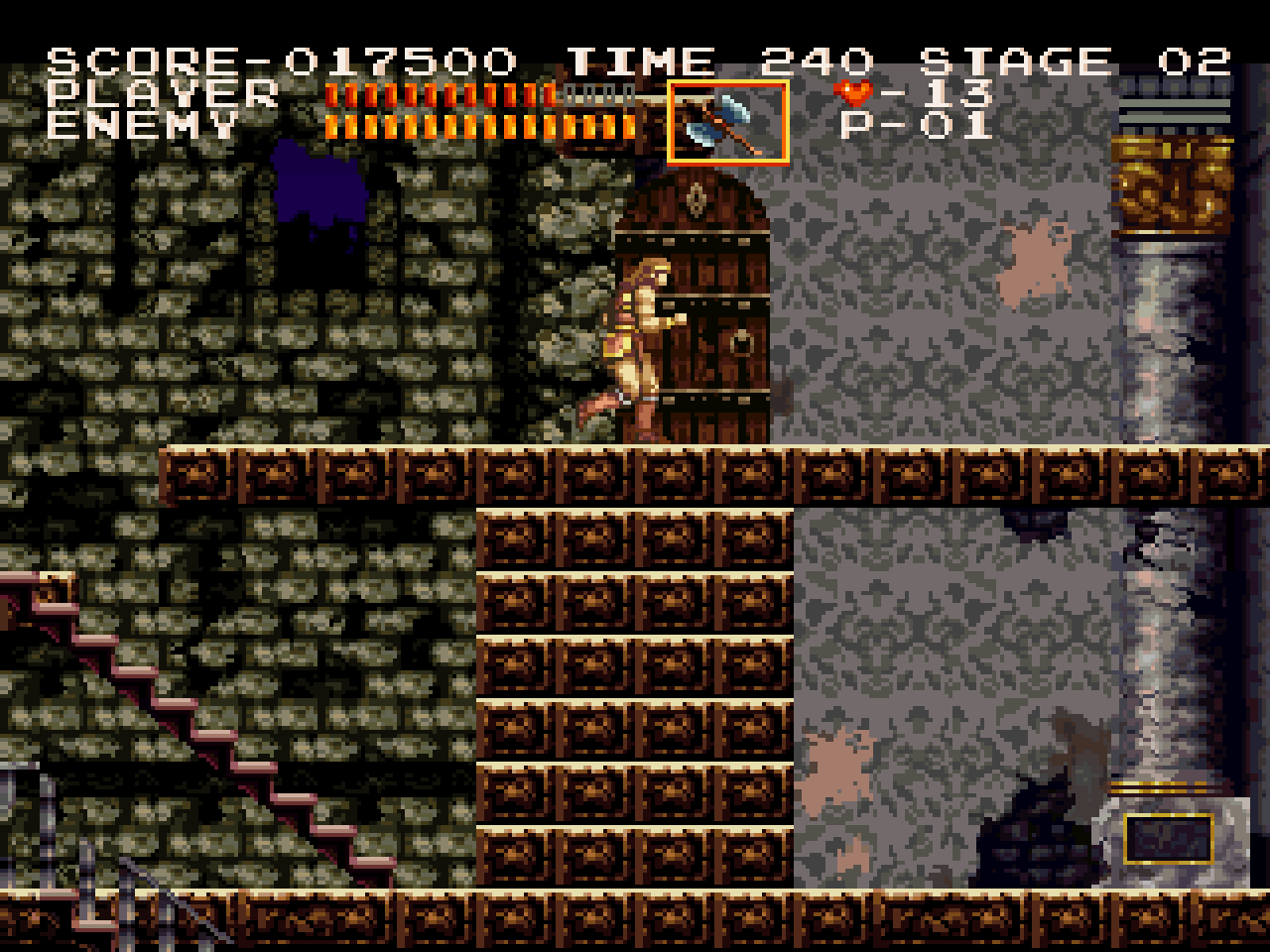 Castlevania Chronicles PS1 032 The King of Grabs