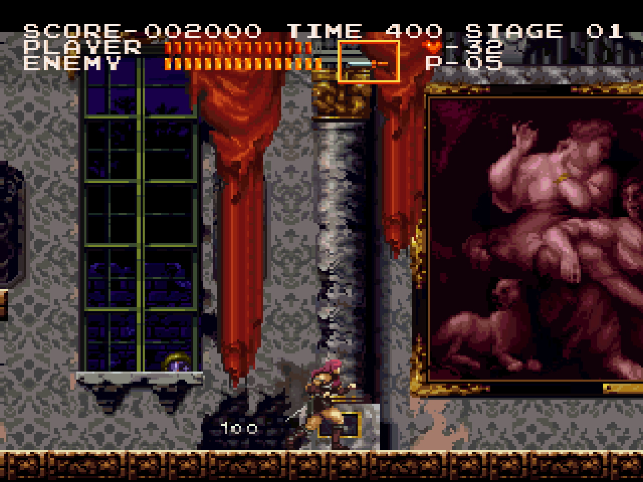 Castlevania Chronicles PS1 087 The King of Grabs
